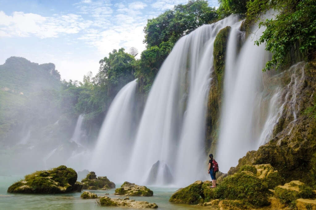 Cascade de Ban Gioc à Cao Bang