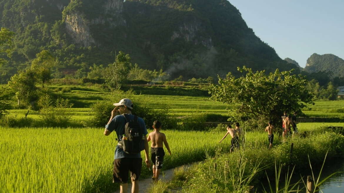 Randonnée à Cao Bang