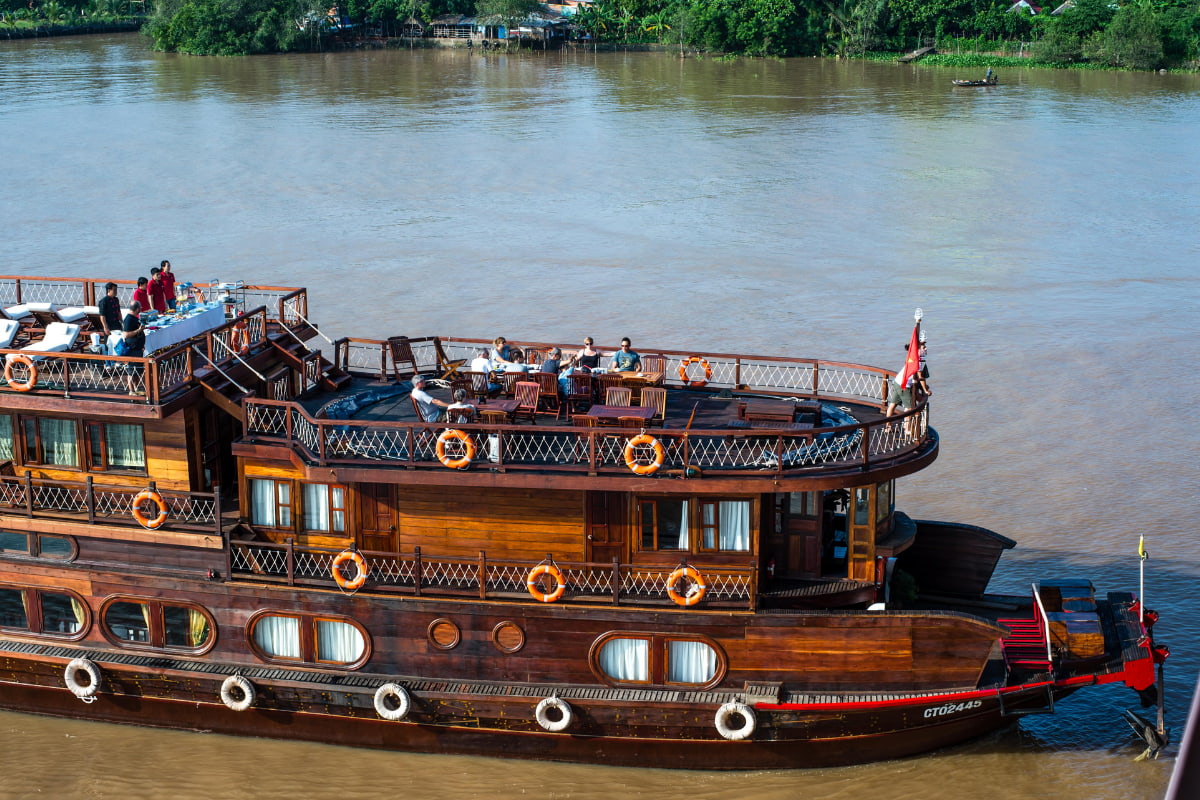 Croisière dans le delta du Mékong, Vietnam