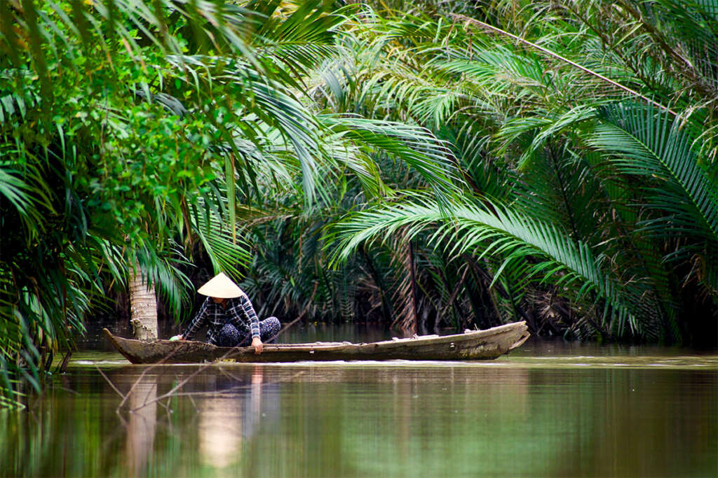 Pêche dans le delta du Mékong par Nikhita Singhal
