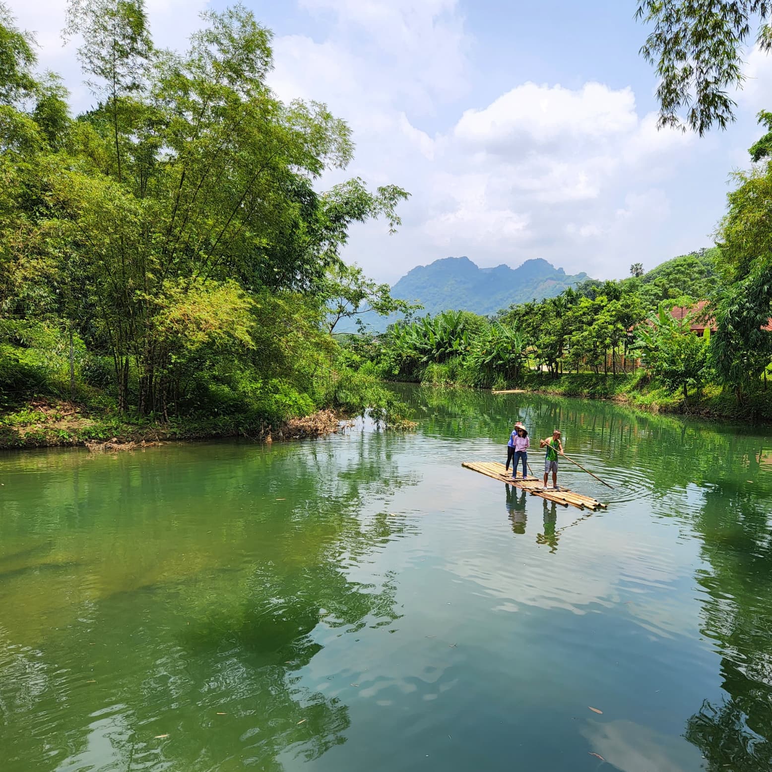 les gens et la nature à Lam Thuong