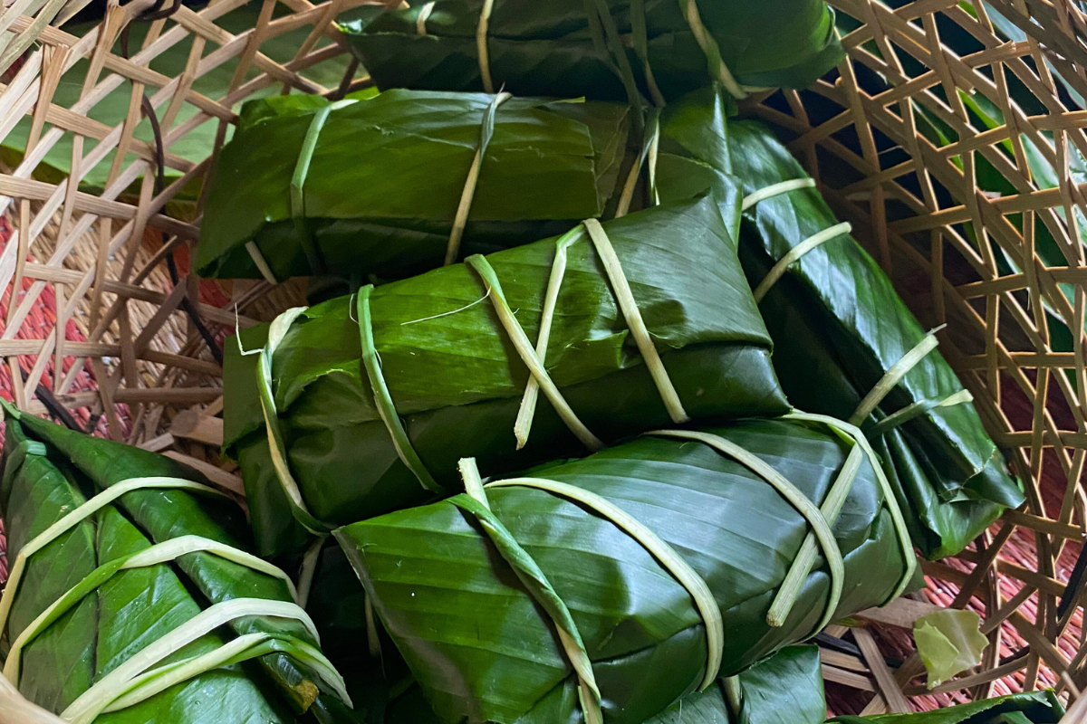 Bánh gù - Traditional cake of Tay people in Tet