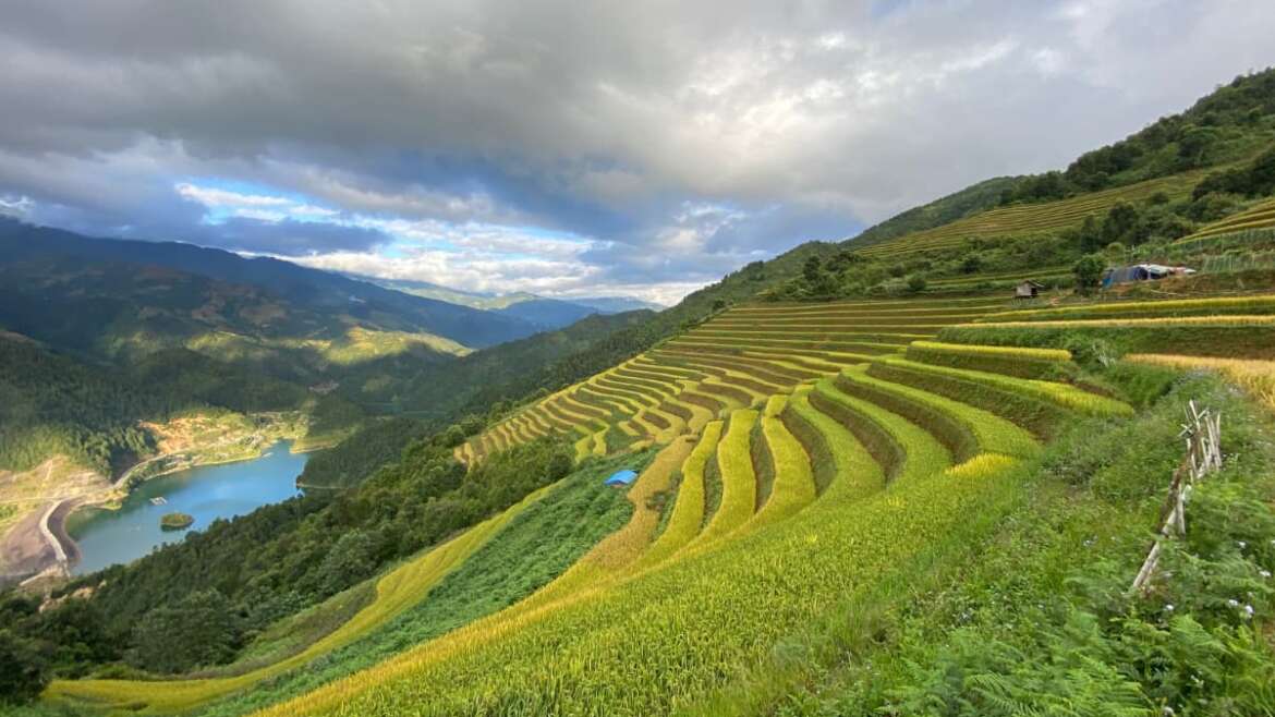 Vue imprenable sur la vallée de Lim Long et Mu Cang Chai