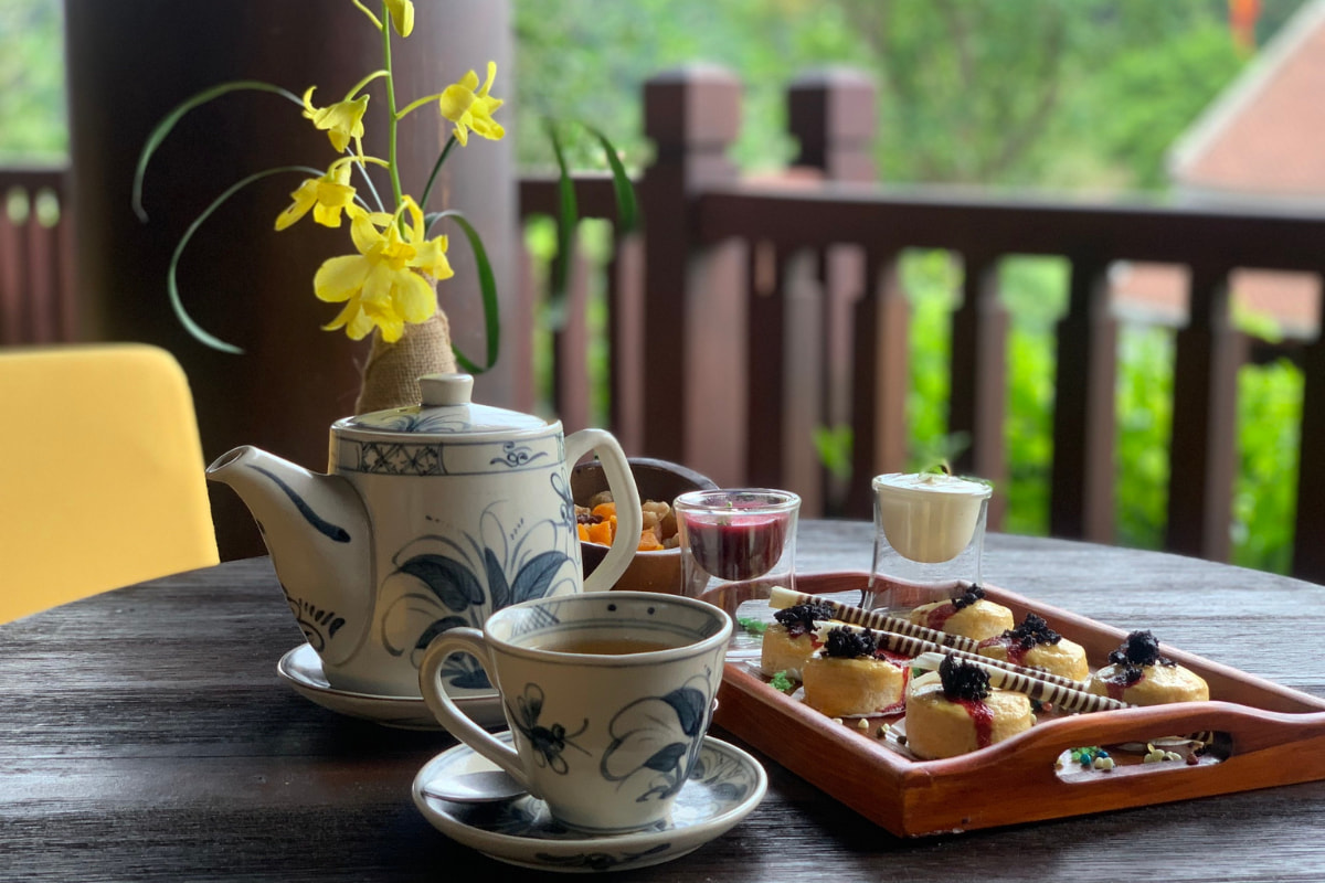 Tisane au village de Yen Tu