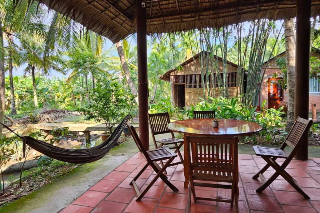 Ba Danh chez l'habitant à Ben Tre - Mékong