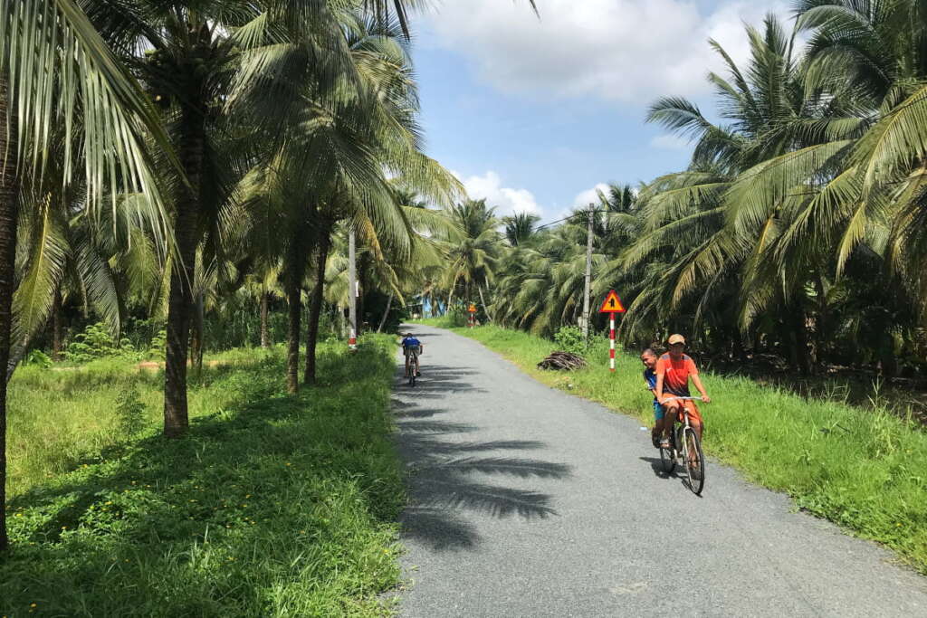 Parcourez à vélo les routes locales de Ben Tre dans le delta du Mékong