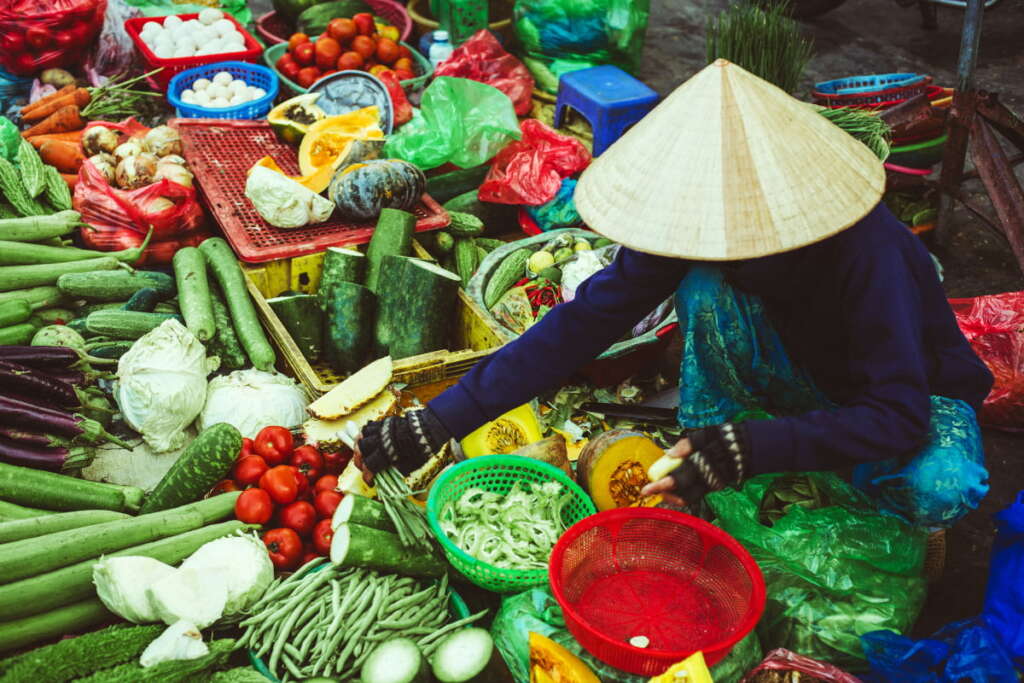 Marchés locaux vietnamiens