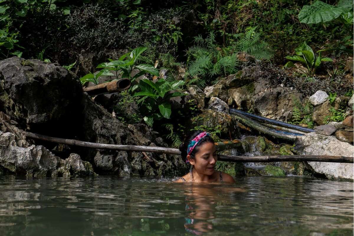 Hot spring in Mai Chau (2)