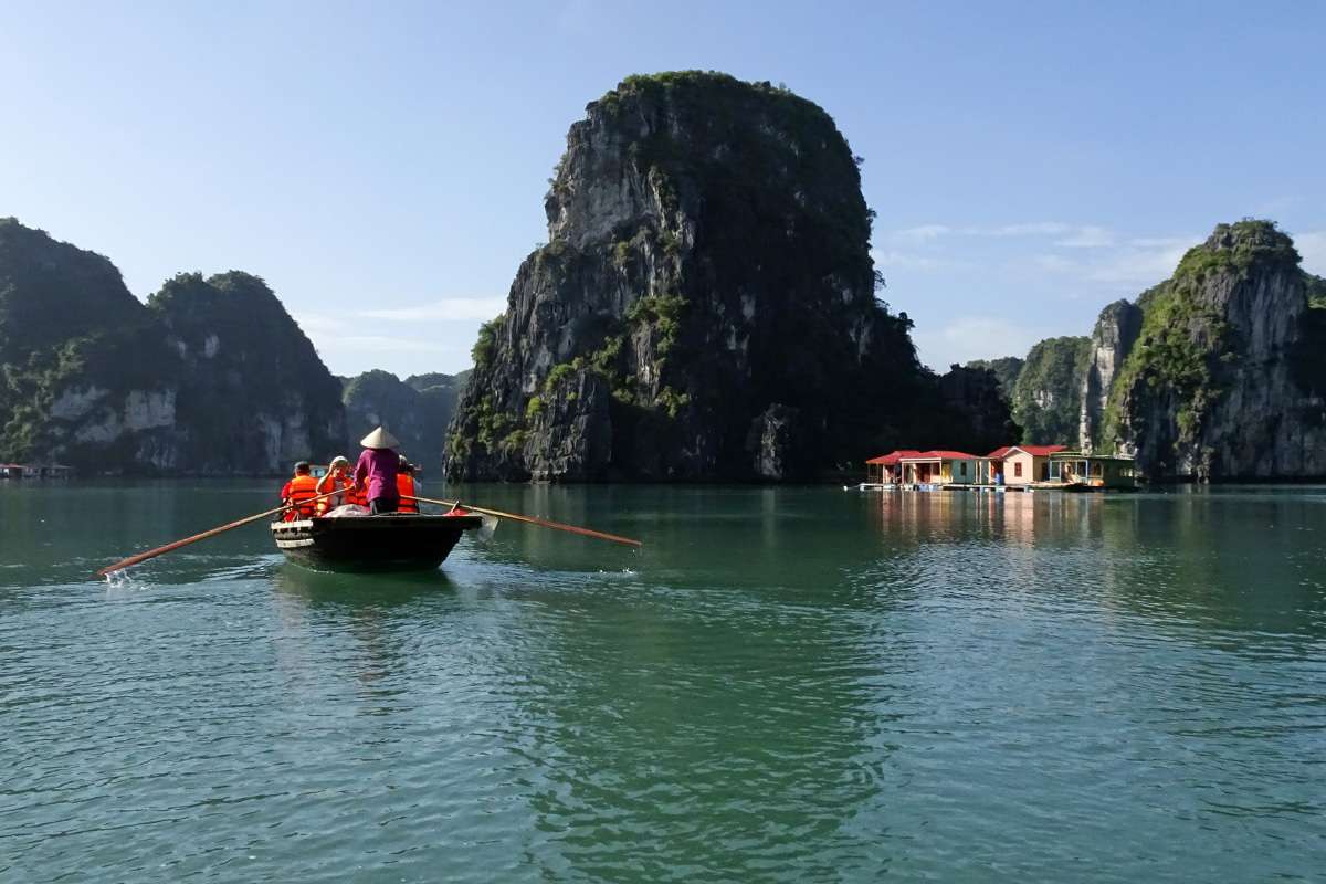 Immersing in the daily vibrant life of the floating fishing village in Lan Ha bay - Cat Ba