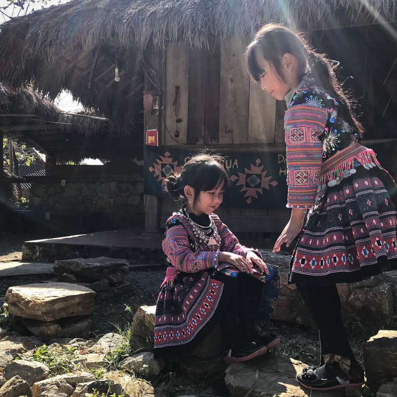 Mai Chau (2) Les habitants de Mai Chau