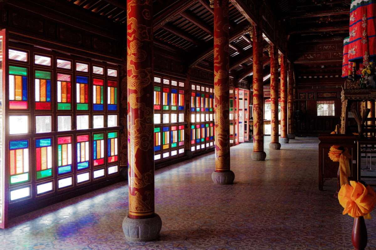 Tư Lăng, the tomb of Emperor Dong Khanh, Hue (3)