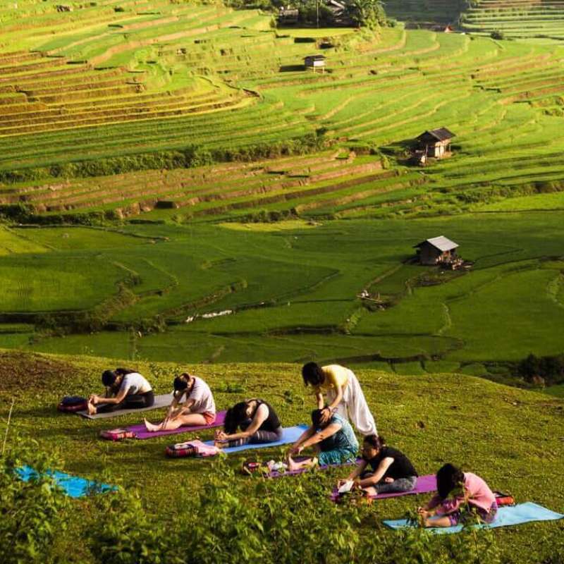 Vietnam wellness retreat by DCT Responsible Travel Retraite bien-être au Vietnam par DCT Responsible Travel